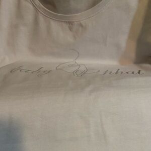 Baby Phat White Tee with Gold Tag